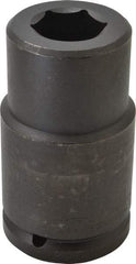 Proto - 1-1/2" Drive 1-1/2" Deep Impact Socket - 6 Points, 5-3/4" OAL - USA Tool & Supply