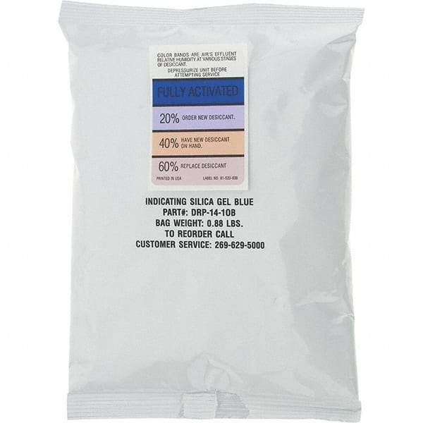 Wilkerson - Replacement Desiccant Kit with 5 Bags - For Use with Single Recharge for X25 & X04 Dryer - USA Tool & Supply