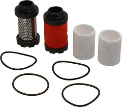 Allegro - Filter Kit - Gray, For SAR Systems, Compatible with 2 & 5-Worker Filter Panel - USA Tool & Supply