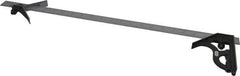 Starrett - 3 Piece, 24" Combination Square Set - 1/16, 1/32, 1/64 & 1/8" (4R) Graduation, Steel Blade, Cast Iron Center & Square Head - USA Tool & Supply