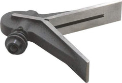 Starrett - 6 Inch Long Blade, Center Head - Black Wrinkle, Coated Cast Iron - USA Tool & Supply