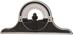 Starrett - 12 to 24 Inch Long Blade, Combination Square Protractor Head - Black Wrinkle Coated, Cast Iron - USA Tool & Supply