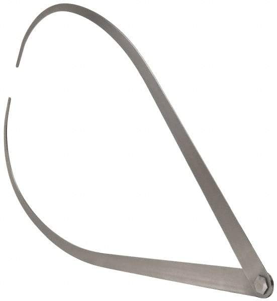 Starrett - 36 Inch Leg, Firm Joint, Steel, Polished, Outside Caliper - 48 Inch Max Measurement, 1200mm Max Measurement, Flat Leg - USA Tool & Supply