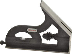 Starrett - 12, 18, 24 Inch Long Blade, Square Head - Smooth Black Enamel, Coated Forged and Hardened Steel - USA Tool & Supply