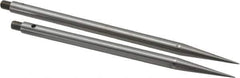 Starrett - 4-1/2; 5 Inch Leg, Forged Steel, Trammel Points - For Use With Starrett 50A, Includes (2) Adjustable Points - USA Tool & Supply