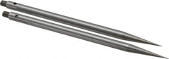 Starrett - 5 Inch Leg, Forged Steel, Trammel Points - For Use With Starrett 50B, Includes (2) Points - USA Tool & Supply