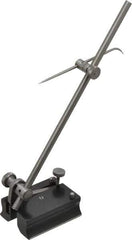 Starrett - 1 Spindle, 7 Inch Spindle Length, Surface Gage - 2 Inch Long x 1-1/2 Inch Wide Base, Hardened Steel - USA Tool & Supply