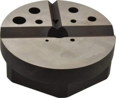 Starrett - 1 Piece Vise Bench Block - Alloy Steel, 1/8 - 7/8 Tapped Hole, 4-7/8" Wide, 1-1/2" High - USA Tool & Supply