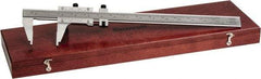 Starrett - 0 to 12" Steel Vernier Caliper - 0.0010" Graduation, 2-5/16" Jaw Depth, 0.0005" Accuracy - USA Tool & Supply