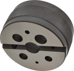 Starrett - 1 Piece Vise Bench Block - Steel, 1/8 - 5/8 Tapped Hole, 3" Wide, 1-1/2" High - USA Tool & Supply
