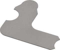 Starrett - 3/8 Inch Radius Gage - Satin Chrome Finish, Stainless Steel - USA Tool & Supply