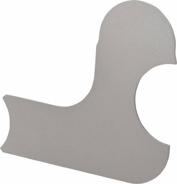 Starrett - 15mm Radius Gage - Satin Chrome Finish, Stainless Steel - USA Tool & Supply