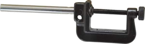 Starrett - 1-5/16 Inch Flat, 5/16 Inch Round Test Indicator Clamp - For Use with 650, 651, 196 and 196M Back Plunger and Universal Dial Indicators - USA Tool & Supply