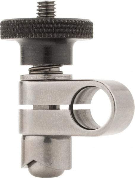 Starrett - Magnetic Indicator Base Swivel Post Snug with Clamp - Use With 57 257C and D Surface Gages, 657AA Magnetic Base - USA Tool & Supply