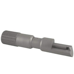 Starrett - 0 to 0.375 Inch Measurement Range, 0.001 Inch Graduation, Satin Coated Stainless Steel, Mechanical Can Seam Micrometer - Flat Spindle - USA Tool & Supply