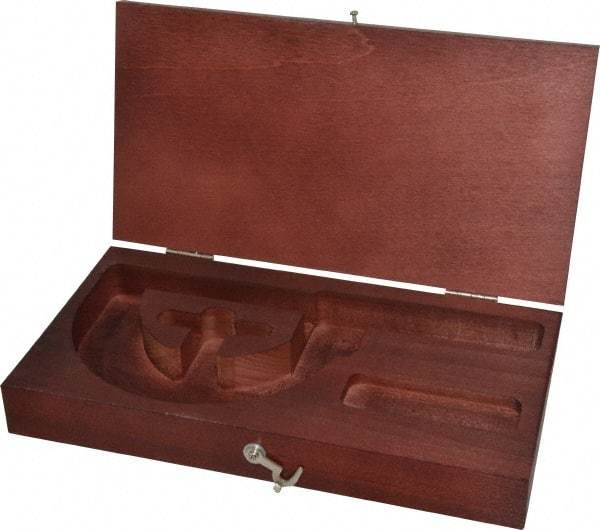 Starrett - Micrometer Case - 3" Max Measurement, Use with 226 & 226M Outside Micrometers - USA Tool & Supply