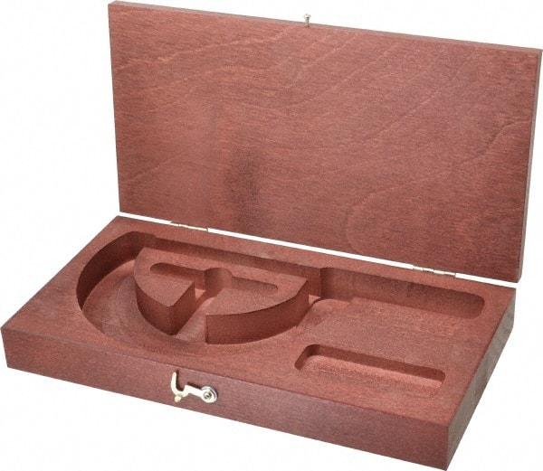 Starrett - Micrometer Case - 4" Max Measurement, Use with 216 & 216M Series Digital Micrometers - USA Tool & Supply