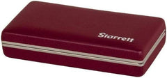 Starrett - Micrometer Case - 1/2" Max Measurement, Use with 232 & 232M Series Outside Micrometers - USA Tool & Supply