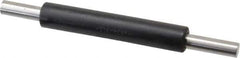Starrett - 4 Inch Long, Accuracy Up to 0.0001 Inch, Spherical End Micrometer Calibration Standard - Use with Micrometers, Includes Heat Insulating Handle - USA Tool & Supply