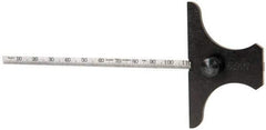 Starrett - Rule Depth Gages Minimum Measurement (mm): 0.00 Maximum Measurement (mm): 150.00 - USA Tool & Supply