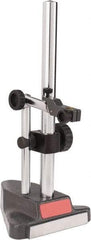 Starrett - Rectangular Base, Indicator Transfer Stand - 15-41/64" High, 5-3/4" Base Length x 3-1/2" Base Width x 1-5/8" Base Height, Includes Holder - USA Tool & Supply