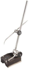 Starrett - 2 Spindle, 9 and 12 Inch Spindle Length, Surface Gage - 2-9/16 Inch Long x 2-3/8 Inch Wide Base, Hardened Steel - USA Tool & Supply