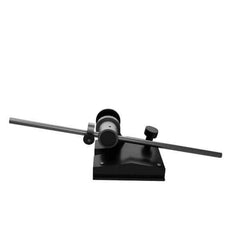 Starrett - 1 Spindle, 9 Inch Spindle Length, Surface Gage - 2-9/16 Inch Long x 2-3/8 Inch Wide Base, Hardened Steel - USA Tool & Supply