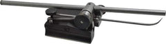 Starrett - 2 Spindle, 12 and 18 Inch Spindle Length, Surface Gage - 3-1/2 Inch Long x 3-3/16 Inch Wide Base, Hardened Steel - USA Tool & Supply