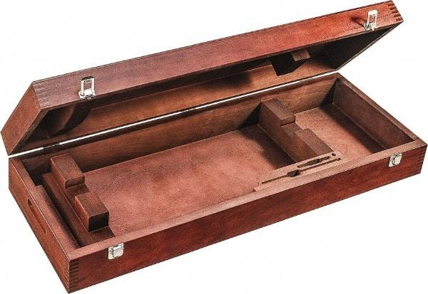 Starrett - Wood, Height Gage Wood Case - For Use with 24 Inch Gages - USA Tool & Supply