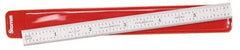 TESA Brown & Sharpe - 150mm Long, 0.5, 1mm Graduation, Flexible Steel Rule - Metric Graduation Style, 1/2" Wide, Silver, Satin Chrome Finish - USA Tool & Supply