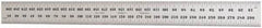 Starrett - 300mm Long, 0.5, 1mm Graduation, Flexible Steel Rule - Metric Graduation Style, 1" Wide, Silver, Satin Chrome Finish - USA Tool & Supply