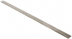 Starrett - 72 Inch Long x 3-5/32 Inch Wide x 9/32 Inch Thick, Square Edge Straightedge - 0.0004 Inch Edge Flatness, Steel, 0.0024 Inch Parallelism - USA Tool & Supply