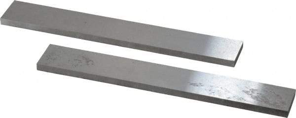 Starrett - 6" Long x 7/8" High x 3/16" Thick, Tool Steel Four Face Parallel - Sold as Matched Pair - USA Tool & Supply