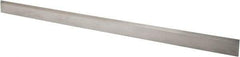 Starrett - 48 Inch Long x 2-13/32 Inch Wide x 7/32 Inch Thick, Beveled Edge Straightedge - 0.0004 Inch Edge Flatness, Steel, 0.0016 Inch Parallelism, 1 Beveled Edge - USA Tool & Supply