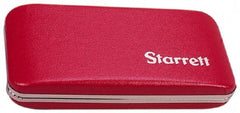 Starrett - Micrometer Case - 8" Max Measurement, Use with 216 & 216M Series Digital Micrometers - USA Tool & Supply