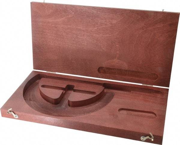 Starrett - Micrometer Case - 6" Max Measurement, Use with 216 & 216M Series Digital Micrometers - USA Tool & Supply