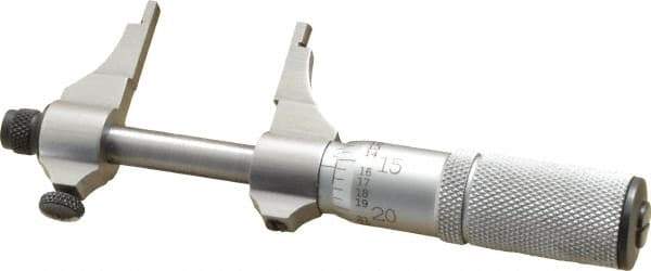 Starrett - 0.2 to 1.2", Mechanical Inside Micrometer - 0.001" Graduation, 0.0002" Accuracy, Friction Thimble - USA Tool & Supply