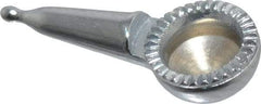 Starrett - 9mm Ball Diam, Steel, Ball Test Indicator Contact Point - 5/32" Contact Point Length, Use with Starrett 711 Series Last Word Dial Test Indicators - USA Tool & Supply