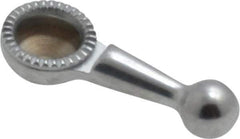 Starrett - 3mm Ball Diam, Steel, Ball Test Indicator Contact Point - 5/32" Contact Point Length, Use with Starrett 711 Series Last Word Dial Test Indicators - USA Tool & Supply