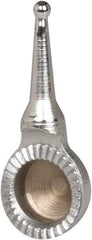 Starrett - 9mm Ball Diam, Carbide, Ball Test Indicator Contact Point - 5/32" Contact Point Length, Use with Starrett 711 Series Last Word Dial Test Indicators - USA Tool & Supply