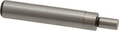 Starrett - 6mm Head Diam, 10mm Shank, Single End, Mechanical Edge Finder - Cylindrical Contact - USA Tool & Supply