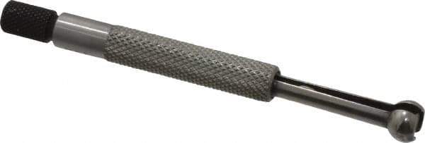 Starrett - 0.3 to 0.4 Inch Measurement, Small Hole Gage - 3-3/8 Inch Overall Length, Full Ball - USA Tool & Supply
