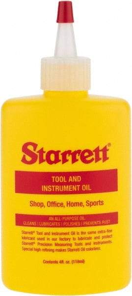 Starrett - Micrometer Oil - Use with Vernier Calipers - USA Tool & Supply