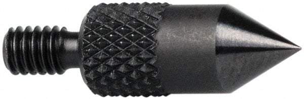Starrett - #4-48, 13/64" Ball Diam, Steel Contact Point - 1/2" Contact Point Length, Use with AGD Dial Indicators - USA Tool & Supply