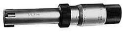Starrett - 4 to 5", 4" Gage Depth, Mechanical Inside Hole Micrometer - 0.0003" Graduation, 0.00025" Accuracy, Ratchet Stop Thimble - USA Tool & Supply