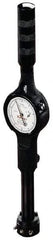 Starrett - 8 to 12-1/8" Dial Bore Gage - 0.0001" Graduation, 7" Gage Depth, Hardened Tool Steel - USA Tool & Supply