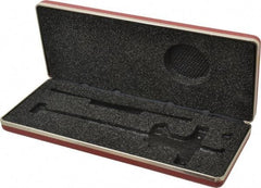 Starrett - 6 Inch Long, Steel Vinyl, Depth Gage Case - Use with Starrett Dial Depth Gage Model Number 450-6 - USA Tool & Supply