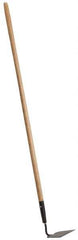 PRO-SOURCE - 6-1/4" Wide Square Steel Hoe - 48" Long Wood Straight Handle - USA Tool & Supply