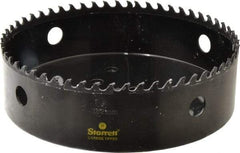 Starrett - 6" Diam, 1-5/8" Cutting Depth, Hole Saw - Carbide-Tipped Saw, Toothed Edge - USA Tool & Supply