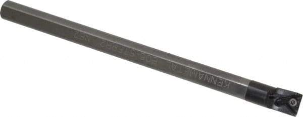 Kennametal - 12.19mm Min Bore Diam, 152.4mm OAL, 3/8" Shank Diam, E-STFP Indexable Boring Bar - TP.. Insert, Screw Holding Method - USA Tool & Supply